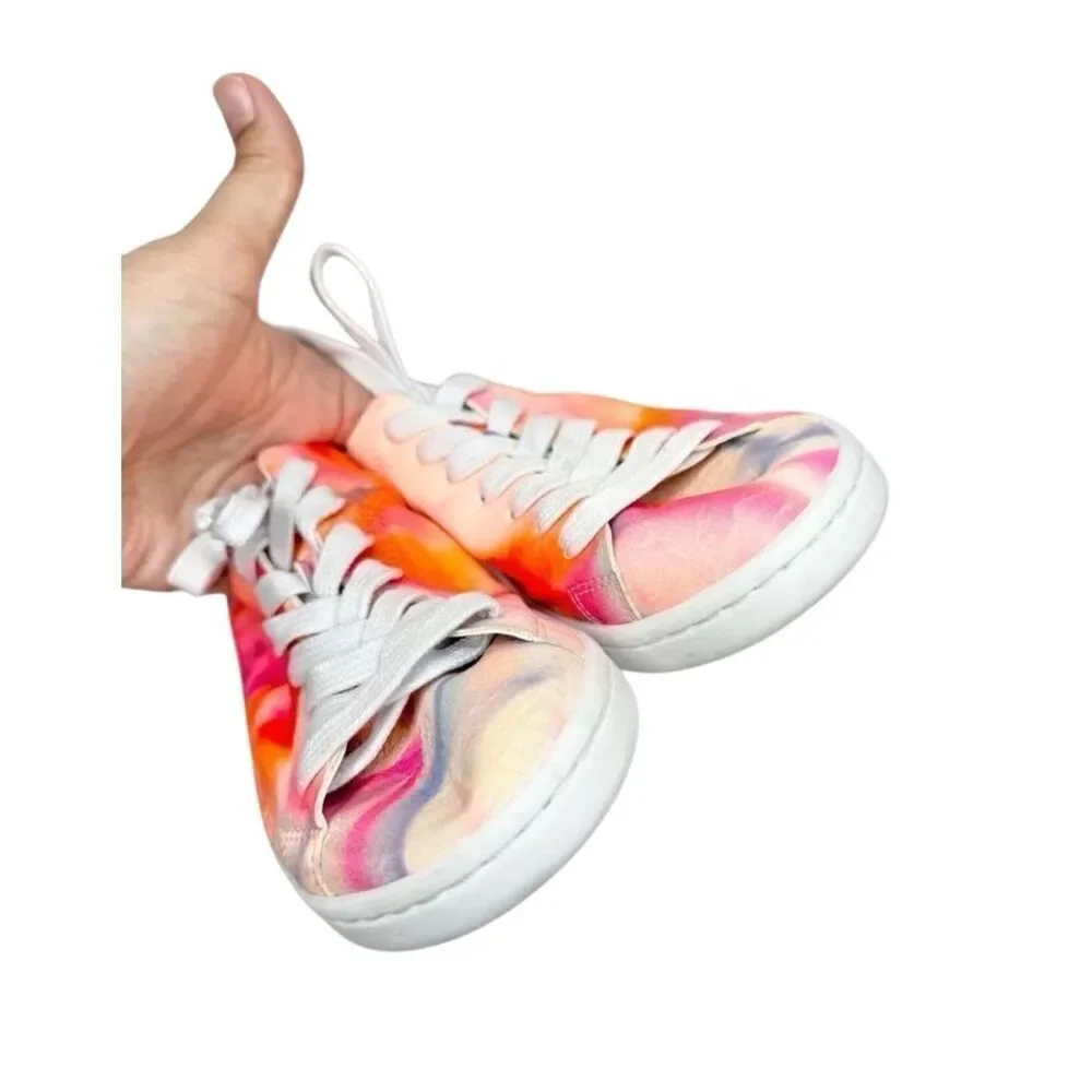 SCHUTZ Sneakers Size 6B Multicolor Ofelia Leather Shoes‎